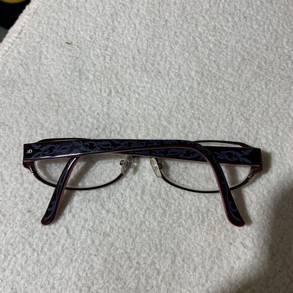 Catherine Deneuve Eyeglasses CD 240 BU 53-17 140 Purple Black - Picture 2 of 10